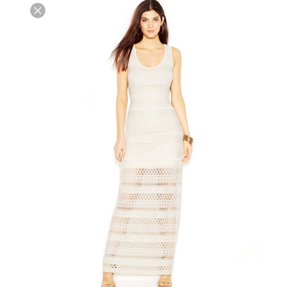 Guess Crochet Maxi Dress Gigi Hadid Line
